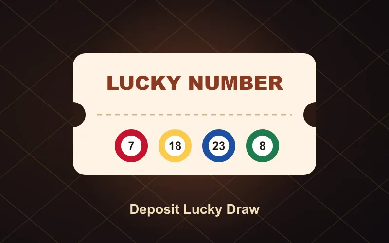 Dream Pokies casino Deposit Lucky Draw Dream Pokies casino Deposit Lucky Draw ticket with lucky number balls